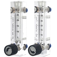 Lzm-4t Adjustable Gauge Air Nitrogen Flow Meter Gas Liquid Water Flow Meter 1l2l3l5l10l OQZB