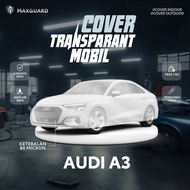 Audi A3 Transparent Car Cover All Types Audi A3 Plastic Car Cover/ Thick Audi A3 Plastic Blanket/