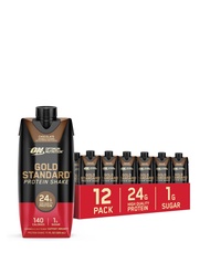 OPTIMUM NUTRITION ON Gold Standard Whey Protein RTD 11Oz (Box of 12) - Chocolate