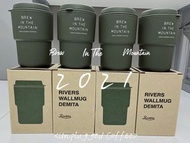 咖啡迷注意😘Coffee Everywhere 👍大家飲杯咖啡☕️Chill下啦😁日本 RIVERS WALLMUG DEMITA UNPLUGGED 雙層隨行咖啡杯 Double Wall Mug(