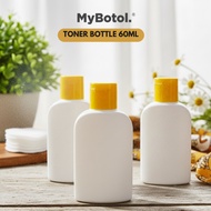[mybotol] 60ml White HDPE Botol Minyak | Botol Toner | Botol Travel | Botol Sabun | Botol Sanitizer