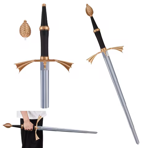 Daemon Cosplay Targaryen Cos Dragon House Medieval Costume Accessory Knight Sword Replica Weapons Pl