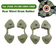 For Kawasaki ZX6R ZX10R ER6N ER6F ZX-6R ZX-10R ER 6N 6F Rubber Buffer 4Pcs ZX 6R Motorcycle Rear Whe