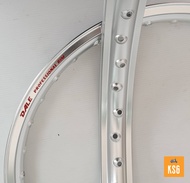 ล้อเดล DALE ขอบ 17 - 1.40 สีเงิน ยกขอบ จำนวน 2 วง #ล้อขอบ 17 - 1.40 สีเงิน ยกขอบ