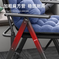 ST-🚢Folding Chair Office Lunch Break Foldable Recliner Folding Bed Student Dormitory Computer Chair Backrest Summer Leis