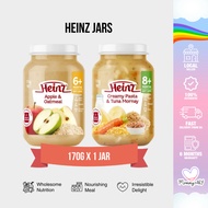 Heinz Jars Apple Oatmeal &amp; Creamy Tuna Mornay 170g Nourishing Delicious Meal for Baby Delightful Food  Flavors