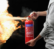 Fire Extinguisher Ingusher ABC Powder Small Medium 1kg 2kg/Fire Extinguisher Fire Fighter Portable Multipurpose