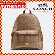 Tas Ransel Coach Signature Charlie Backpack Wanita Original Branded