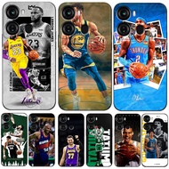 Case For ITEL P40 Silicon Phone Back Cover black tpu case NBA basketball