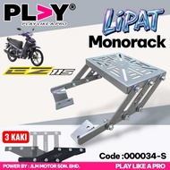 PLAY MONORACK FOLDABLE ADJUSTABLE MONO RACK LIPAT FOR YAMAHA EZ 115