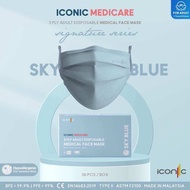 Iconic 3 Ply Medical Face Mask - Signature (50pcs)