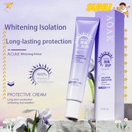 SUHU Sun Protection Cream, Brighten Invisible Pore Isolation Protection Cream, Natural Concealer Moi