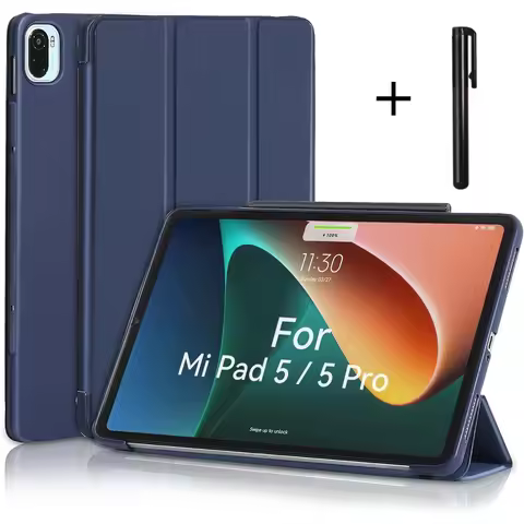 Magnet Case For Xiaomi Mi Pad 5/Mi Pad 5 Pro 11inch 2021 Tablet Cover Xiaomi PAD 5 Pro 5G 11"Auto Sl