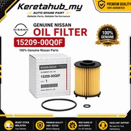 Nissan Genuine 15209-00Q0F Oil Filter Element Engine Oil Filter For Nissan Almera N18 1.0 Turbo Rena