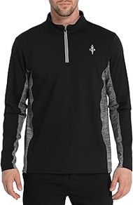 Quarter Zip Golf Pullover for Men 1/4 Zip Long Sleeve Golf Shirts