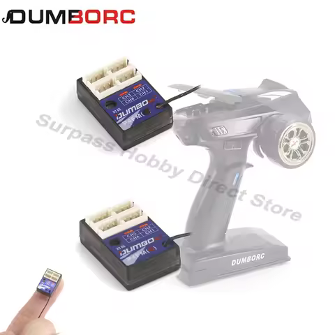 DumboRC 4CH Mini Receiver P4FM/P4FMG PWM With/Without Gyro for Dumbo X4 X5P X6 X6PM X4 RC Transmitte