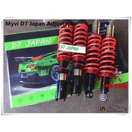 🔥Ready Stock🔥 Myvi Se Lagi Best Icon Hi Low Body Shift Adjustable D7 JAPAN