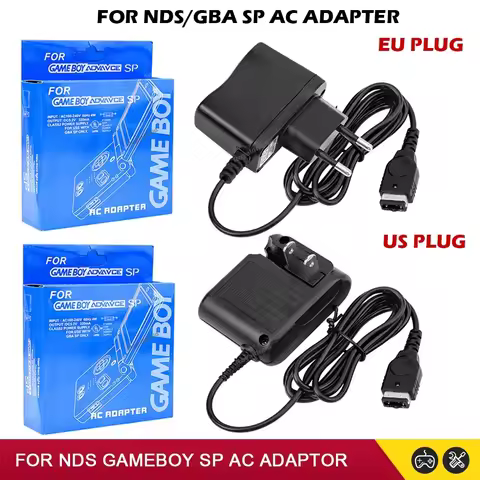 EU US Plug Home Wall Travel Charger AC Adapter For Nintend DS NDS/GBA SP Gameboy Advance SP Wall Cha