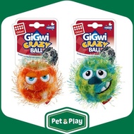 Gigwi Ball Plush Friendz With Rubber Ball And Squeaker M / Dog Toy