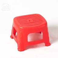 [特價]【Amos】日式簡約塑膠椅凳紅色