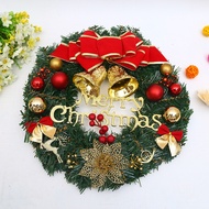 Christmas Wreath 2025 Christmas Decoration Shopping Mall Hotel 30CM Small Wreath Window Pendant CC5B