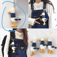 Wholesale Ugly Seagull Duck Key Chain Plush Doll Toy Keyring Bag Car Key Girls Backpack Pendant Come Duck Gift Key Chains