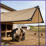 Sun Shade Sail Wind Resistant Heavy Duty Porch Awning Sun Shade Canopy for Garden Deck Balcony Pool 