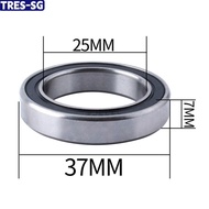 【TRES】Ready Stock 2Pcs 25*37*7MM Ball Bearing 6805-2RS Thin Wall Deep Groove Steel Bearings