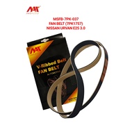 MEAUSU FAN BELT  MSFB-7PK-037 / 7PK1757 FOR NISSAN URVAN E25 3.0