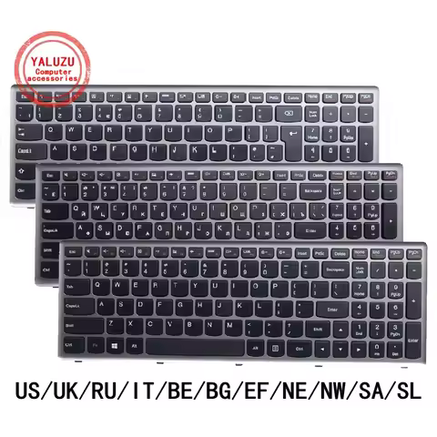 US/UK/RU/IT/BE/BG/EF/NE/NW/SA/SL English/Russian NEW Laptop Keyboard For Lenovo U510 U510-IFI Z710