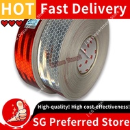 3M933 Car sticker red and white reflective sticker label tape 3M 933 7GPU