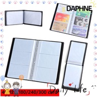 DAPHNE-HOME Cards Album Paper Craft Container Credit Card Leather