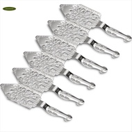 6PCS Stainless Steel Absinthe Spoons Set Kit Vintage Cocktail Bar Glass Cup Drinking Filter Hollowed