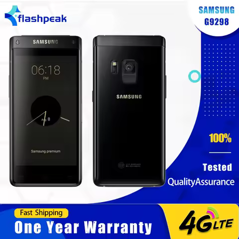 Original Samsung G9298 4G Mobile Phone NFC Dual SIM 4.2'' 4GB RAM 64GB ROM 12MP+5MP Snapdragon 821 Q