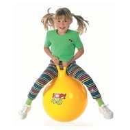 Bouncing big ball kids ball Leather Hopping Bouncing Inflatable Hop Jumping Ball with Handle
