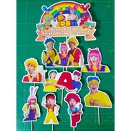 D BILLIONS CAKE TOPPER (FREE ADD NAME)