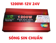 Bộ chuyển đổi điện Sin Chuẩn 1200W-Bộ Đổi Nguồn 12V sang 220V Sin Chuẩn 2000w ST 23-A SOYER TECH