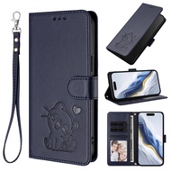 XICCI For Xiaomi POCO F7 F7Pro X7Pro X7 F6 F6Pro X6Pro X6 F5 F5Pro Love Cat Leather Business Wallet 