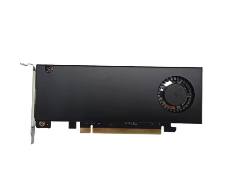 Abovetop RTX 4070 8GB Graphics Card Low Profile Single Slot GDDR6 21Gbps DLSS 3 Support 2K Gaming AI