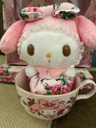 My Melody meets Laura Ashley 極罕有 🌟陶瓷杯 絕版 美乐帝 花茶系列