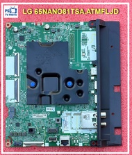 เมนบอร์ด Mainbord TV LG 65NANO81TSA.ATMFLJD 65NANO81TSA พาร์ท EAX70043606 เบอร์จอ BOE HV650QUB-F9E