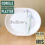 CORELLE SERVING PLATTER SERVING Plate 31cm 611 333 Shadow Iris