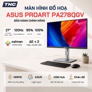 ASUS ProArt PA278QGV Graphics Monitor 27 Inch/ QHD/ IPS/ 120Hz/ 5ms - - TNC STORE