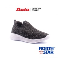 Bata บาจา ยี่ห้อ North Star รองเท้าสนีคเคอร์ รองเท้าผ้าใบ รองเท้าผ้าใบแบบสวม สำหรับผู้หญิง รุ่น Yulissa สีดำ 5596108