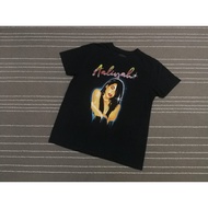 Vintage aaliyah rap tee L