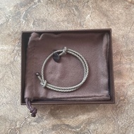 Sheepskin Genuine Leather Hand-woven Animal Year Transfer Bv Bracelet Couple Gift Personalized Brace