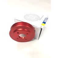TODA T7 Billet Light weight Precision Balanced / Harden WATER PUMP pulley 4AGE Celica MR2 AE100 AE10