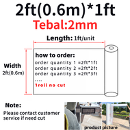 PC FLAT TRANSPARENT ROOF sheet ATAP CERAH LUTSINAR RATA POLYCARBONATE sheet  GREENHOUSE  AWNING SHEE