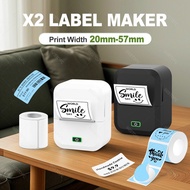 Marklife X2 Portable  Wireless Bluetooth Sticker Printer Barcode Label Maker Thermal Label Printer