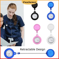 DIACHAMY Pocket Watch Gift Brooch Pin Clip-on Fob Watch